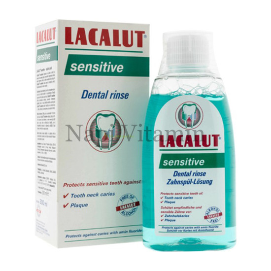 Lacalut Sensitive fluoridos szájvíz 300ml